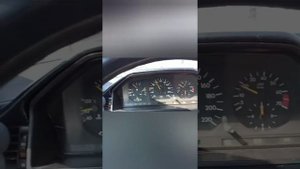 Разгон mercedes w124 e230 Динамика автомобиля m102 мерседес
