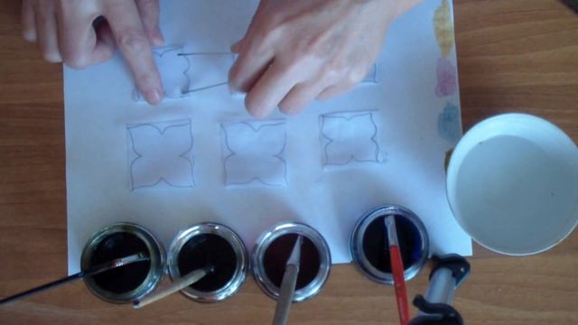 Гортензия "Нежная". Вырезание и окраска. Часть 1 смотреть онлайн