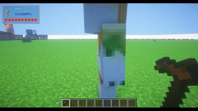 Как Поставить СВОЙ скин на нпс в Моде custom NPCs смотреть онлайн