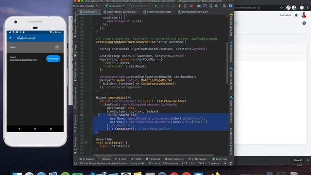 Build Flutter Chat App with Firebase Auth & Firestore Part 3/4 | Flutter Tutorial For Beginners