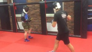 тренировки по ножевому бою в клубе Витязь СПБ