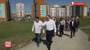 Дворцы, администрация и медкластер – в Академическом обсудили с мэром стройки и планы