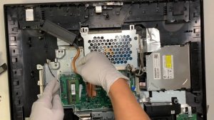 HP 24 All-In-One Desktop f0028 Disassemble - Motherboard Replacement