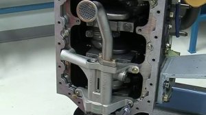 Снятие масляного насоса двигателя Perkins