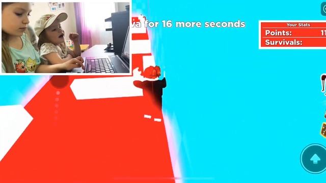 Экстремальный челлендж пол это лава в Roblox