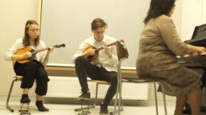 Дуэт домр:АбдуллинаЭльвина и Кутьин Иван;ДМШ11г.Казань;С.Сайдашев" Хуш авалым"