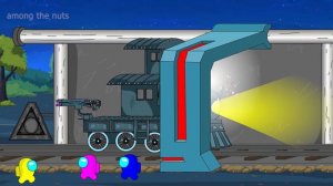 AMONG US VS CHOO CHOO CHARLES zombie | 어몽어스 VS ZOMBIE CHO CO CHARLE | TOP AMONGUS ANIMATION EP 6