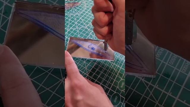 История создания зеркальной картины ученицей  Ириной