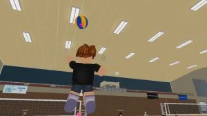 играю в волейбол (роблокс)
