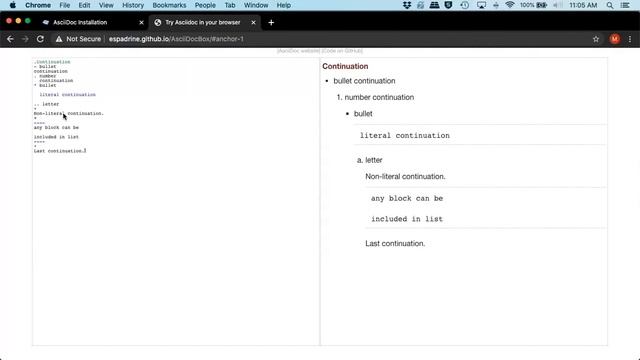Ascii Doc Tutorial - Part 3