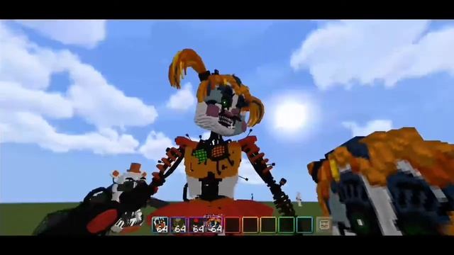 Мод на fnaf 2 и fnaf 6 в Minecraft смотреть онлайн