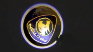 Подсветка дверей с логотипом на любой автомобиль 7 ватт