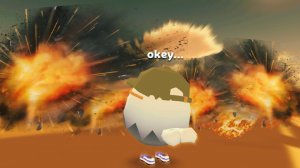 A typical Battle Royale Game in Chicken Gun...