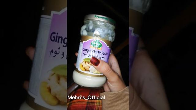 #Review of Ginger Garlic paste#Mehri's_Official #Mehrisofficial