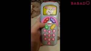 Умный пульт розовый Смейся и Учись Fisher Price (Фишер Прайс)