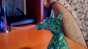 Оптическая иллюзия "Следящий дракон"