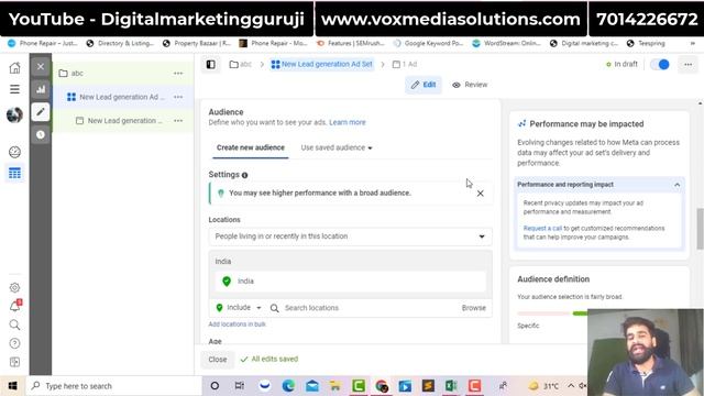 Facebook Ads Tutorial For Beginners | Facebook Lead Generation Ads смотреть онлайн