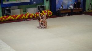 Соревнования. Москва. 2 место. Открытый турнир по художественной гимнастике.