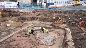 Археологи обнаружили самую большую римскую мозаику. #находка #мозайка