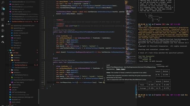 C# code coverage in Visual Studio Code with Coverage Gutter extension and Coverlet смотреть онлайн