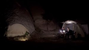 КЕМПИНГ В КАППАДОКИИ С ДВУХЭТАЖНОЙ ПАЛАТКОЙ