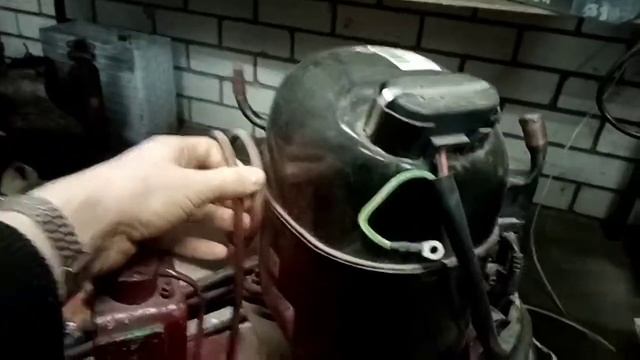 Компрессор в гараж из компрессора от холодильника | Обзор смотреть онлайн