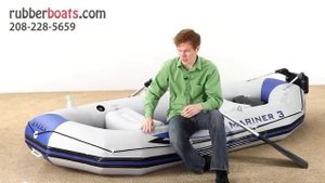 Надувная лодка Intex Mariner 3 Inflatable Raft - TuristSibiri.Ru
