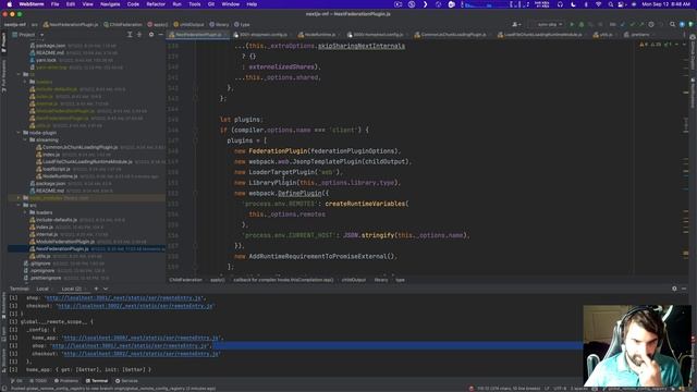 Webpack Federation Nextjs-mf plugin development. Global Remote Registration смотреть онлайн