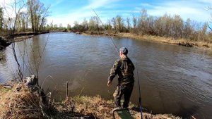 Весенняя рыбалка на ельца!!!