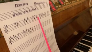 Margarita определяет мажорную тональность по количеству диезов при ключе