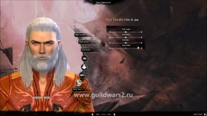 Guild Wars 2 Создание персонажа