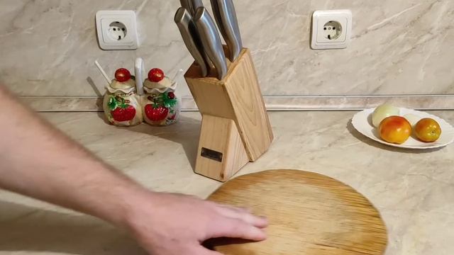 Купил новые ножи, очень доволен покупкой!!!))) Ножи фирмы Taller. смотреть онлайн