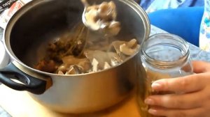 Белый сухой груздь - как я его солю