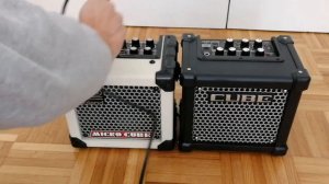 Roland Micro Cube - old vs new comparison