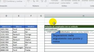 Cómo unir celdas en Excel 2016 en segundos con la función UNIRCADENAS. Concatenar celdas