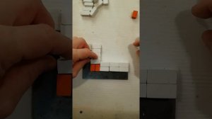 Кладка в один кирпич, тычковая - ложковая