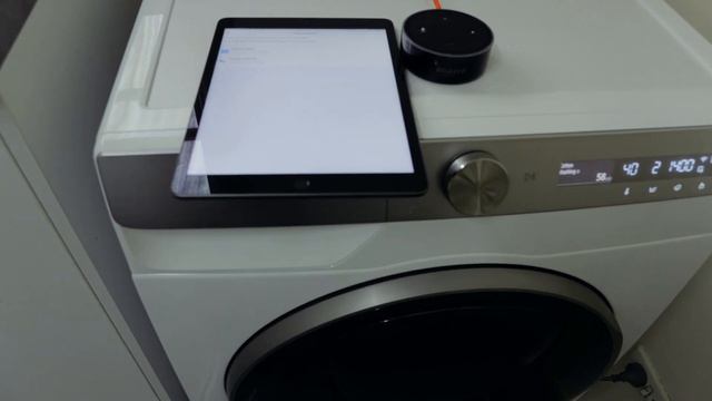 Amazon Alexa Samsung washing machine smart control : home automation 2021 смотреть онлайн