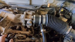 Nissan Almera N16 (ремонт гофры на впускной коллектор).