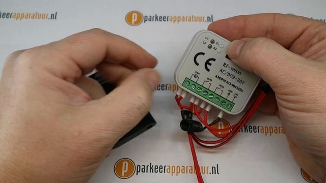 Program a Faac SLH remote on RX Multi receiver смотреть онлайн