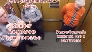 Знаки зодиака в лифте