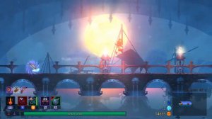 Dead Cells:Rise of the Giant.черный мост. привратник. вы не получили урона на предыдущем уровне