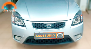 Kia Rio модернизация света фар