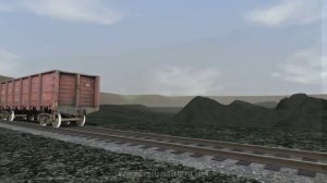 Полувагон мод.12-753 в RailWorks