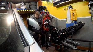 Снимаю ходовку на Motoland XR 250 Enduro  . (часть 1)