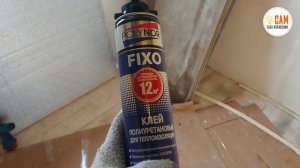 Потолок в котельной из PIR плит своими руками!