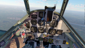 Бой на Мессершмитт Bf 109 Цезарь 1 в VR шлеме в War Thunder.