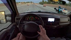 Ford F-350 Super Duty Powerstroke 7.3 Diesel – MPG Test | Highway Fuel Economy & Range