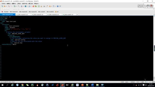 8 1 k8s配置管理ConfigMap Kubernetes架构师 实战课程