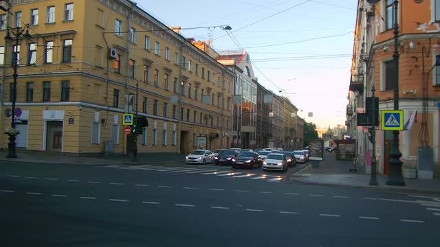 Санкт-Петербург.Невский Проспект Ранним Утром (Часть 15) смотреть онлайн