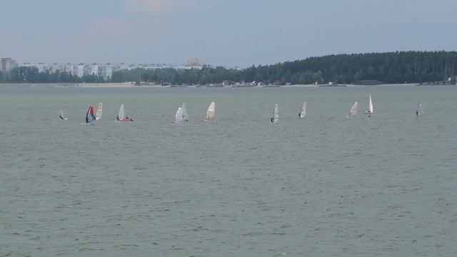 Бердская коса, Бердский залив. Бердск, Новосибирская область Западная Сибирь России 20 июля 2022 смотреть онлайн